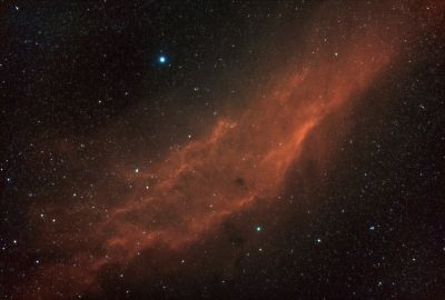 NGC 1499. Туманность Калифорния.