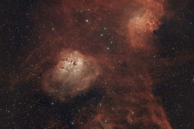 The Auriga Nebula Complex (NGC 1893 and IC 405) - Astrophotography