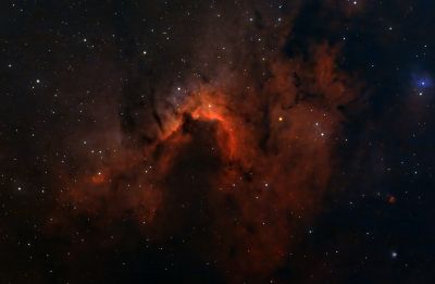 Туманность Пещера, LBN 529, Sh2-155