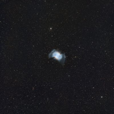 M27 - Dumbbell Nebula, RASA 8", 3 hrs - Astrophotography