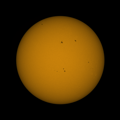 Солнце в континууме 21.09