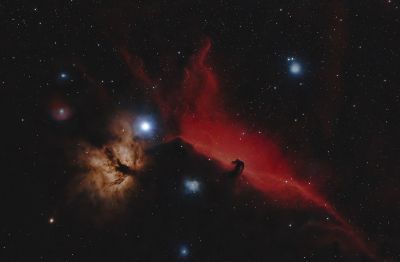 IC 434 & NGC 2024 Туманности "Конская голова" и "Пламя"