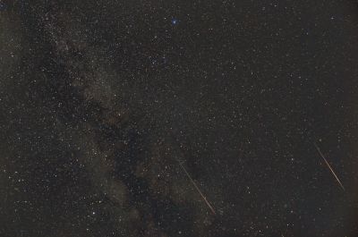 Perseid meteors 2020