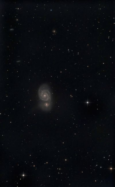 Галактика Водоворот Messier 51 