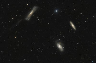 M65 M66 NGC3628 - The Leo Triplet - Astrophotography