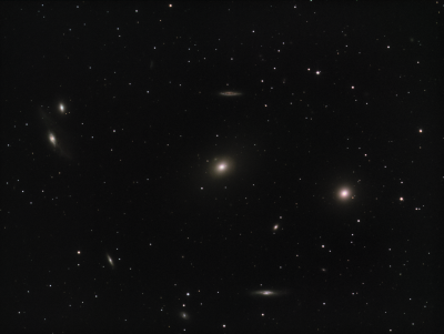 Markarian Chain M 84, M86