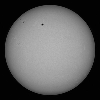 Spring Sun with sunspot groups on March 1, 2026 - Astrophotography
