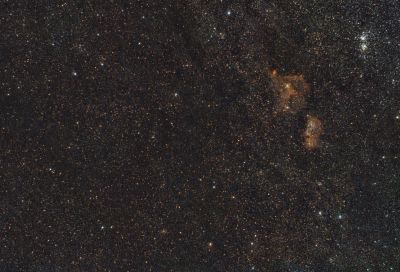 Млечный Путь в Кассиопеи