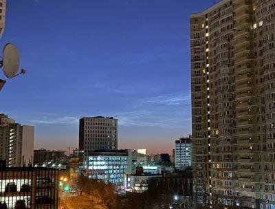 Noctilucent clouds over Moscow in March!!! 05:15, 24.03.2026 - Astrophotography