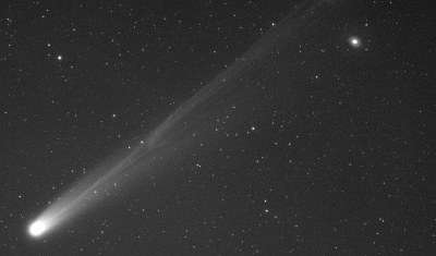 C/2025 A6 Lemmon и М94 в одном кадре  17 октября 2025