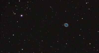 Планетарная туманность кольцо М57. 22.08.2020