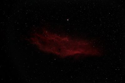 NGC 1499 Эмиссионная туманность Калифорния в Персее