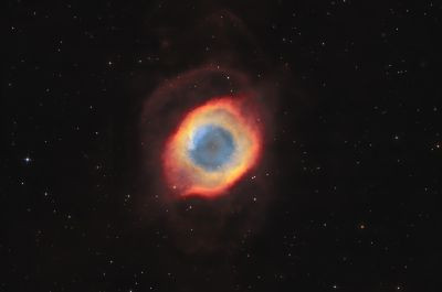 NGC7293 - Helix Nebula | Snail Nebula (HOO) - Astrophotography