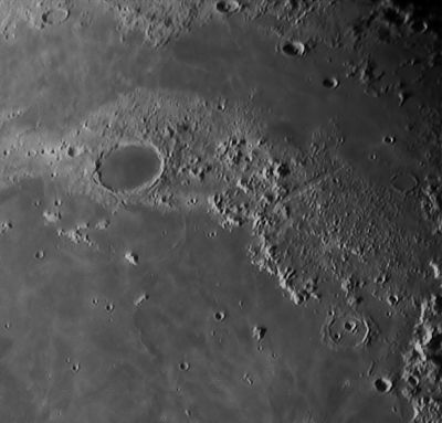 Кратер Платон, Альпы