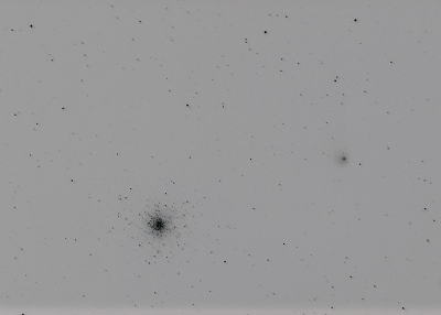 C/2017 K2 (PanSTARRS) near star cluster M10