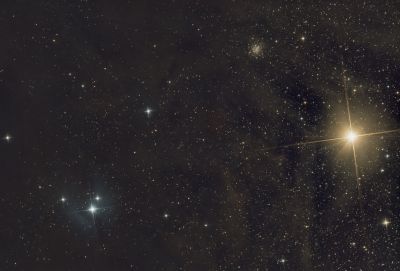 Антарес, NGC6144 и IC4605