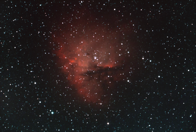 NGC281. Туманность Пакман.