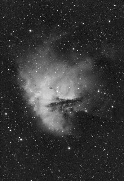 Туманность NGC281 Pacman в H-alfa