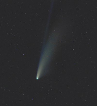 Evening comet C/2020 F3 (NEOWISE) 17.07.2020 