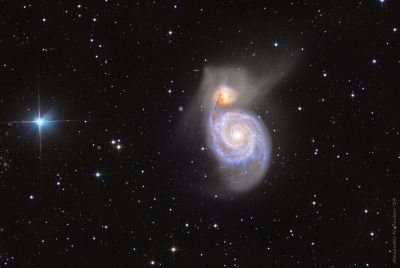 M51 в LRGB