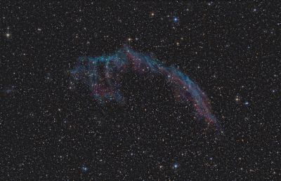 Eastern Veil Nebula - NGC6992, NGC6995, IC1340