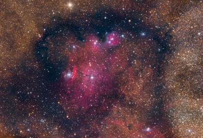 NGC 6559 / IC 4685 (RGB)