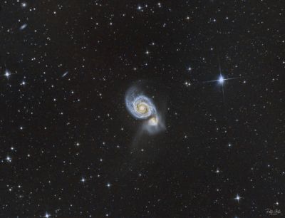 M51 Whirlpool galaxy