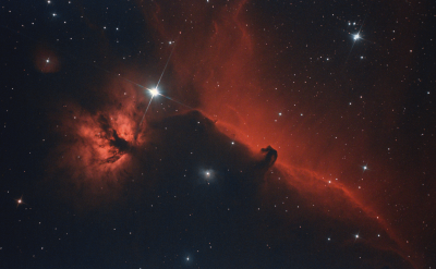 IC 434 Туманность "Конская голова" и "Пламя"