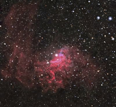 IC 405 Flaming Star Nebula