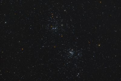 NGC 869 и NGC 884 рассеянное скопление Хи и Аш Персея
