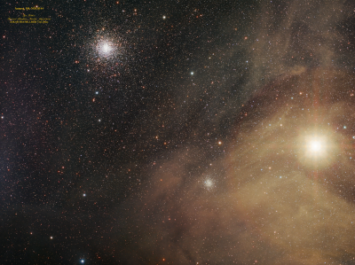 Антарес, М4 и NGC6144