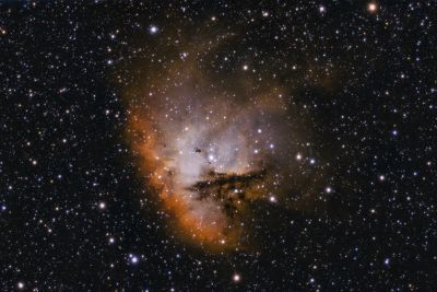 Пакман, биколор