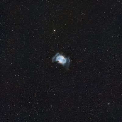 M27 - Dumbbell Nebula, RASA 8", 3 hrs - Astrophotography