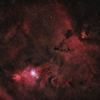 NGC 2264 - Cone Nebula & Christmas Tree Cluster | NGC 2259 | LdN 1608, 1609, 1610 