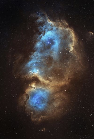 Туманность Душа в Кассиопее