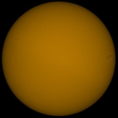 Солнце в континууме 1.05