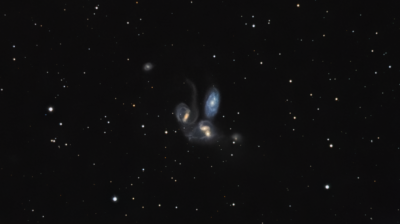 Квинтет Стефана (NGC 7317, NGC 7318A, NGC 7318B и NGC 7319)