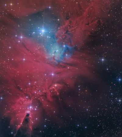 Fox Fur and Cone nebulas