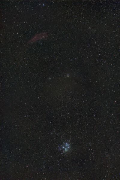 "Плеяды", "Калифорния" и окрестная пыль...