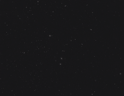 Скопление галактик в Деве