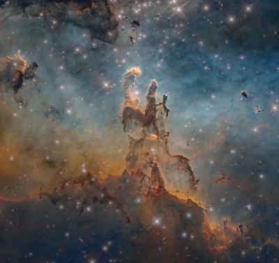 M 16, The Pillars of Creation (HST)