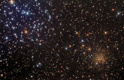 Два скопления (M 35 и NGC 2158)
