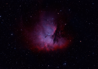 NGC 281 (Pacman Nebula) - HOO