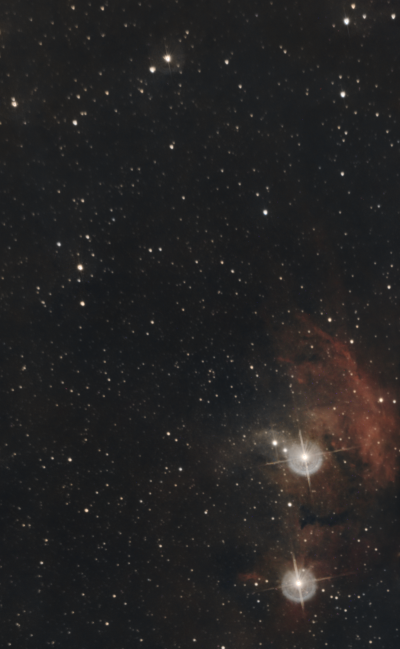 Tulip Nebula, SH2-101, Cygnus X-1. 