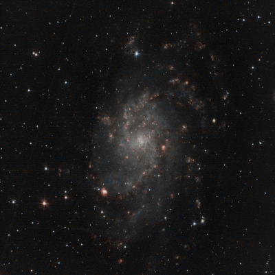  M33 - Галактика Треугольника