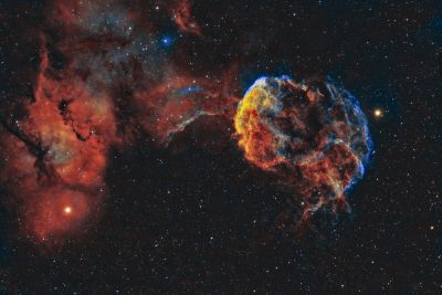 Туманность Медуза (IC 443)