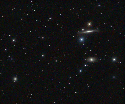 Galaxies NGC 4754, NGC 4762 - Astrophotography