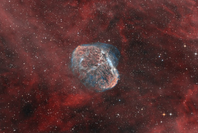 NGC 6888 - Crescent Nebula - Astrophotography