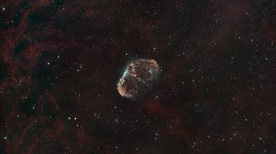 NGC6888 The Crescent Nebula, also known as Caldwell 27. - Astrophotography