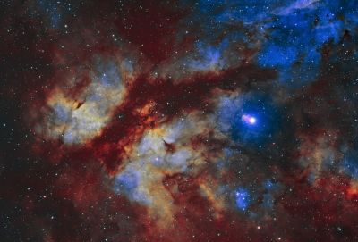 Туманность звезды Садр (IC 1318)